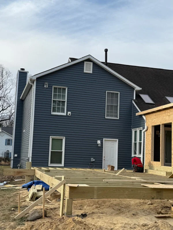 Outdoor Deck Construction